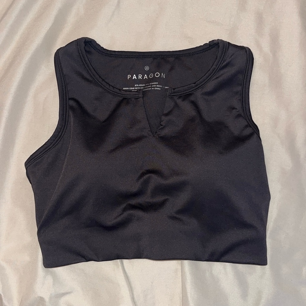 Paragon Fitwear Black Crop Top